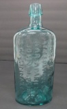 Dr Guyscotts Yellow Docks Sarsaparilla bottle, aqua, 10