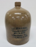SC Herbst Wines & Liquors advertising jug