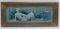 American Encaustic Tile Co. Reclining Nude Art Tile, framed 20 1/2