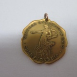 1929 Heavyweight Basketball 10K gold medal