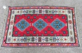 Turkish Tribal Kilim Rug, 2'7