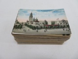 About 150 Vintage Postcards, US scenic travel