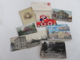 About 63 Vintage Postcards many Waukesha County and Milwaukee