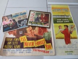 Four vintage Movie Posters, Tyrone and Romina Power