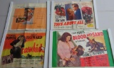 Five Tyrone Power Movie Posters and movie magazine