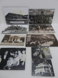 Nine Reproduced real photo of Milwaukee area, people and buildings