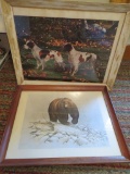 Hunting dog photo and Grizzly Bear print by Loates