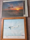 Vintage Airplane prints, Curtiss JN 4 Jenny, real photo