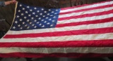 Large cotton US flag, 113
