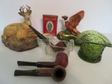 Pipe and tobacco lot