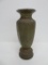 Trench Art Vase, 12 1/2