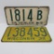 Wisconsin License Plates 1932 and 1936, 13