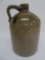 Salt glaze jug with turkey drippings, 11