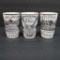 Three St Louis Exposition and Worlds Fair Tumblers