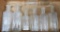 Eight Milwaukee Pharmacy and Druggist Bottles, clear, 2 3/4