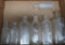 Seven Milwaukee Pharmacy and Druggist bottles, clear, 3 1/2