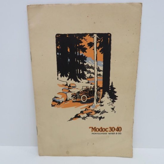 1913 Modoc 30-40 automobile brochure, Montegomery Ward