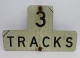 Railroad Track Sign