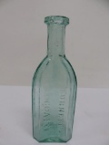 Burnett Cocoaine Bottle, aqua, 7 1/2