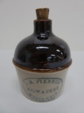 LM Pierron Milwaukee Wisconsin miniature two tone jug, 3