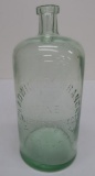 Ladwig & Schranke's Fine Flavoring Extract Bottle, Milwaukee, light green, 10