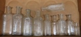 Ten Milwaukee Pharmacy and Druggist Bottles, clear, 2