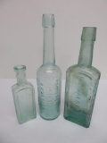 Three New York Cure Bottles