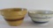 Two Stoneware banded bowls