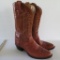 Brown Tony Lamas Boots, Style 9942, Size 12D