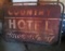 Country Hotel Sign