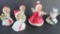 Christmas Lot of Lefton and Napcoware Figures and Music Box