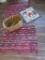 Rustic Farmhouse lot, rug, wall art and baskets