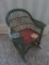 Vintage Child's Wicker Rocker