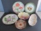 Assorted vintage handpainted and decorated dishes, RS Prussia