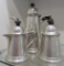 Sheffield Pewter three piece tea service