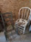 Two primitives, chair and rocker