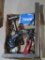 Assorted tool lot with Black and Decker drill