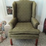 Upholstered Wing Back Side Chair