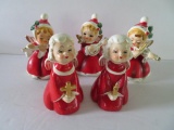 Lot of Five Christmas Angels