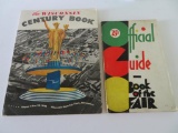 1933 Official Book of Worlds Fair, Century of Progress and 1948 Wisconsin Century Book