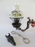 Equestrian electric lamp and accessories