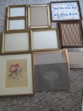 Assorted picture frames, 5x7 and 8 x 10