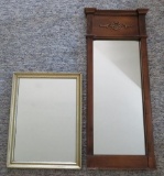 Two Wall Mirrors