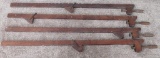 Four great vintage straight clamps