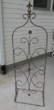 Metal Garden Art, 5', scroll pattern