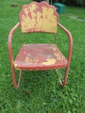 Retro Metal arm chair