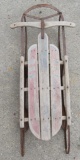 Vintage wood sled