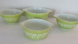 Four Pyrex Spring Blossom Cinderella Bowls