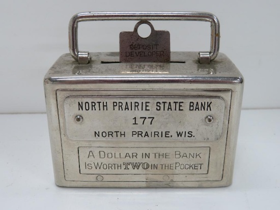 North Prairie State Bank, North Prairie, Wis. Bank with Key