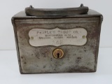 People's Trust Co., Martinsburg, W.Va. Bank with handle